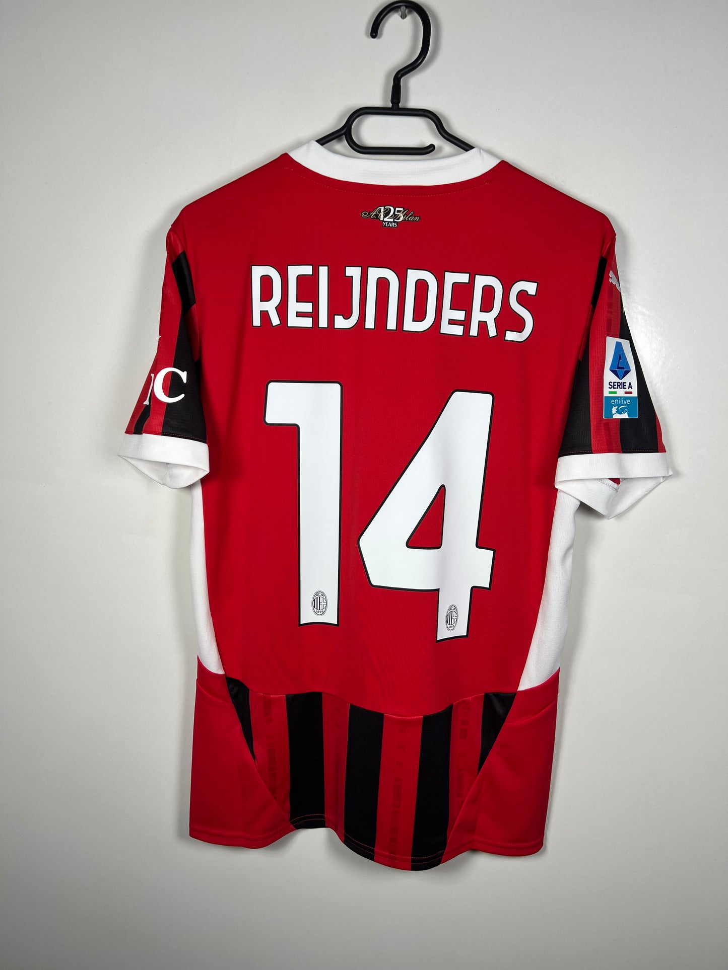 AC Milan 2024-2025 thuis Reijnders, Nieuw met kaartje