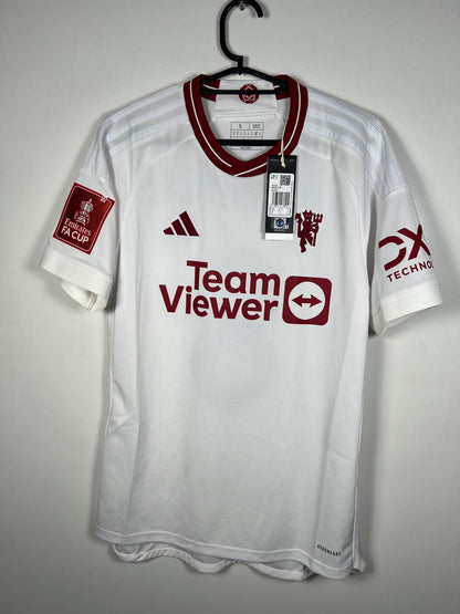 Manchester United 2023-2024 3e Bruno Fernandes, Nieuw met kaartje