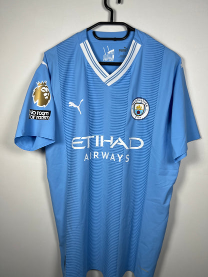 Manchester City 2023-2024 thuis Bernardo Silva Spelerversie L