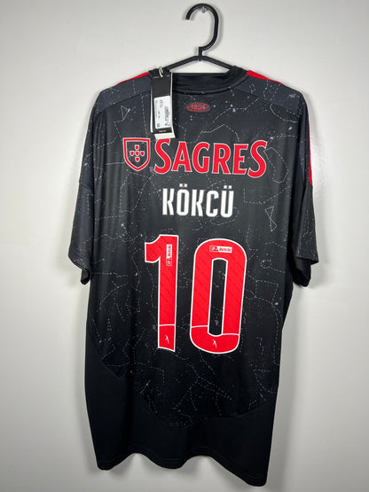 Benfica 2024-2025 uit Orkun Kokcu XL