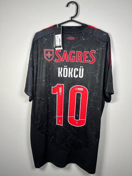 Benfica 2024-2025 uit Orkun Kokcu XL