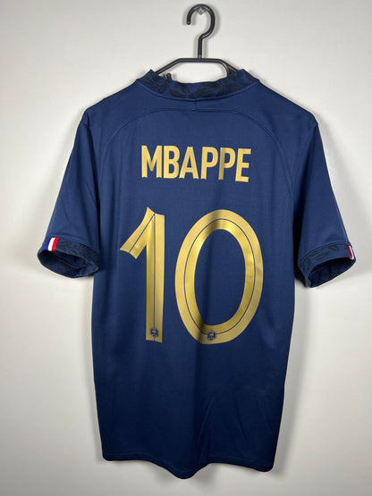 Frankrijk 2022 thuis Kylian Mbappe S