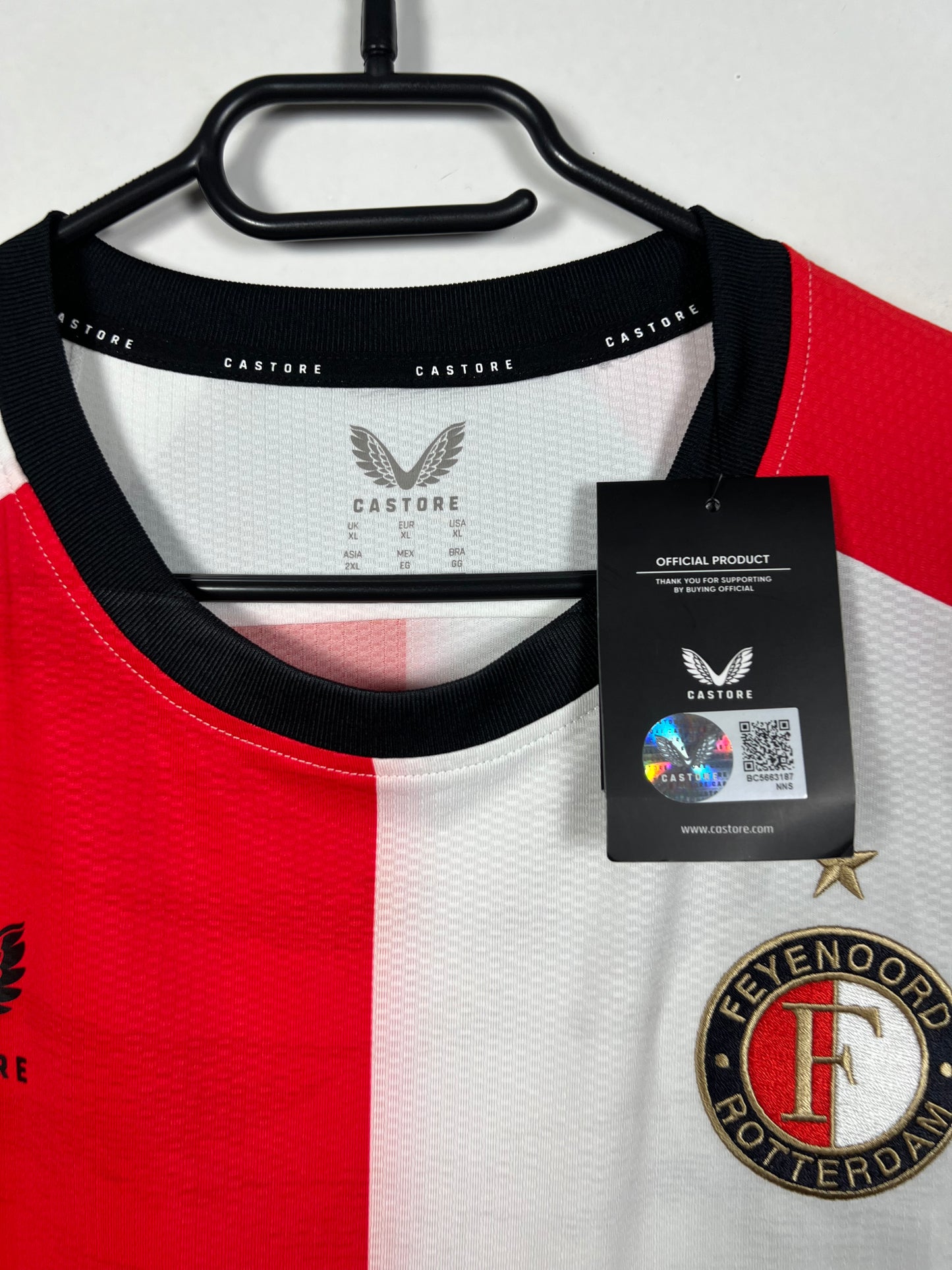 Feyenoord 2024-2025 thuis Hancko Spelerversie XL