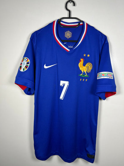 Frankrijk 2024 thuis Griezmann