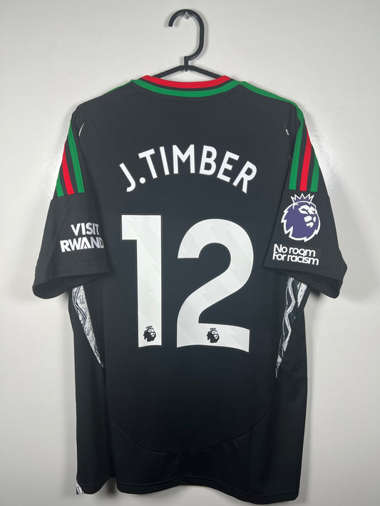 Arsenal 2024-2025 uit Jurrien Timber L