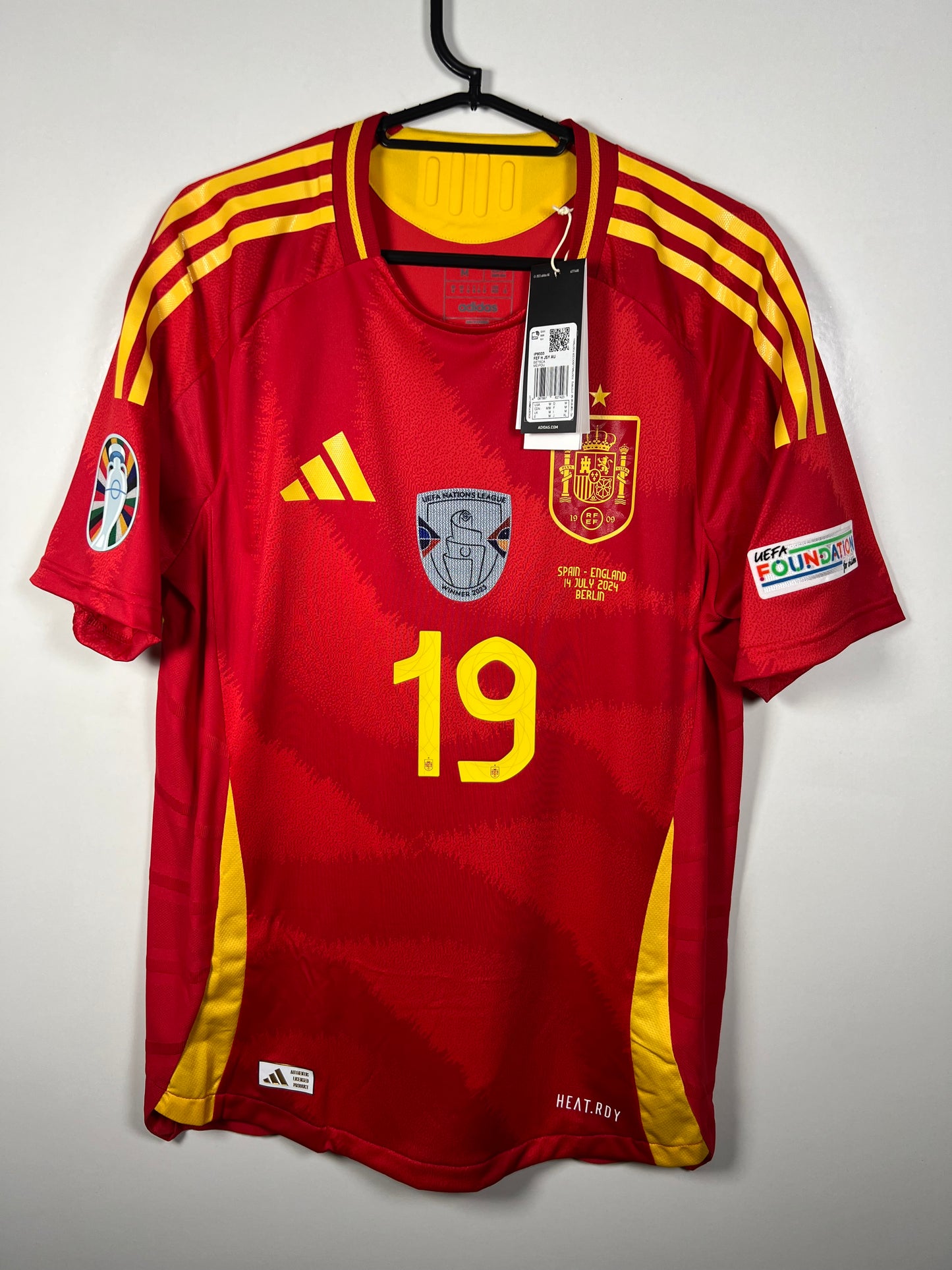Spanje 2024 thuis Lamine Yamal spelerversie M