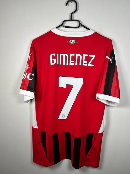 AC Milan 2024-2025 thuis Gimenez L