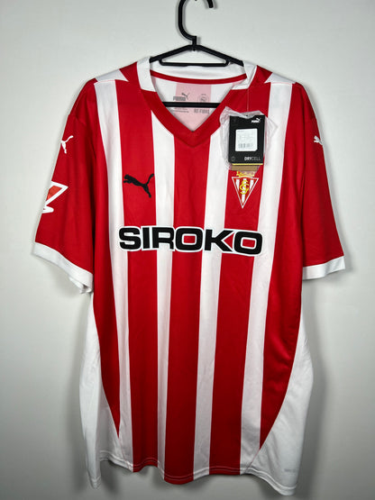 Sporting Gijon 2024/2025 thuis Gelabert XL
