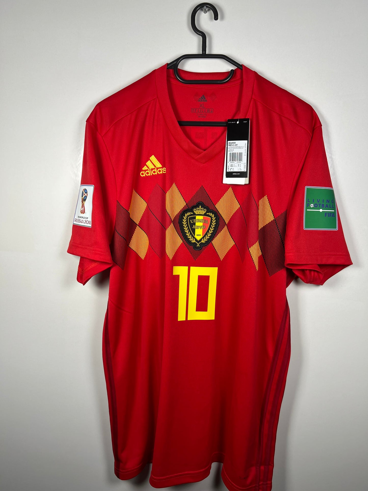 België 2018 thuis Eden Hazard XL