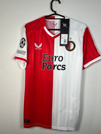 Feyenoord 2023-2024 thuis Europees Stengs, Nieuw met kaartje