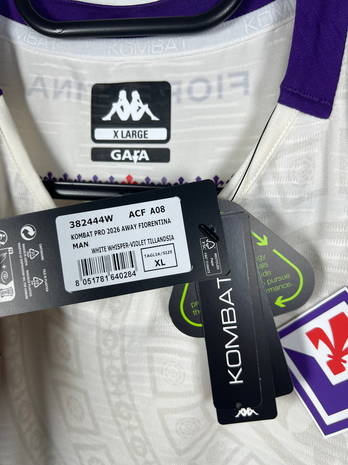 Fiorentina 2025-2026 uit Kean XL pro versie