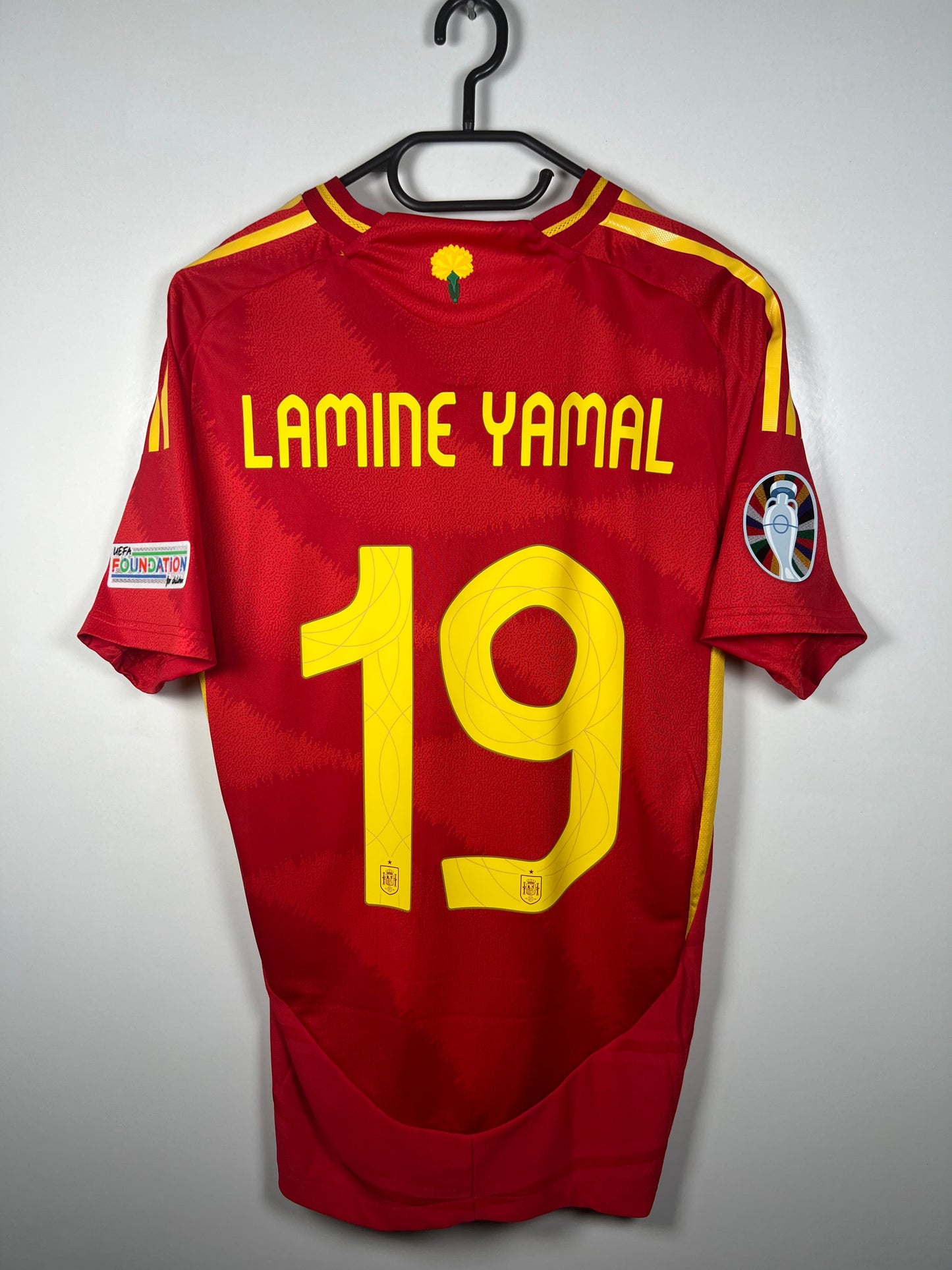 Spanje 2024 thuis Lamine Yamal spelerversie M