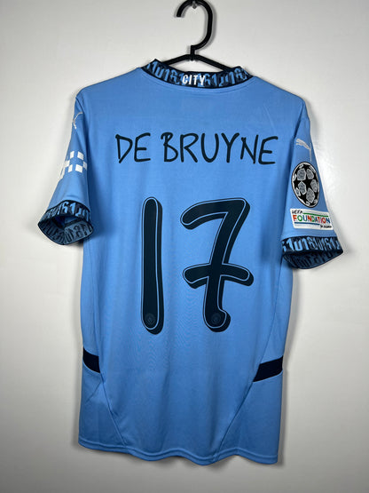 Manchester City 2024-2025 thuis De Bruyne S