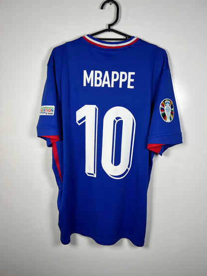 Frankrijk 2024 thuis Mbappe