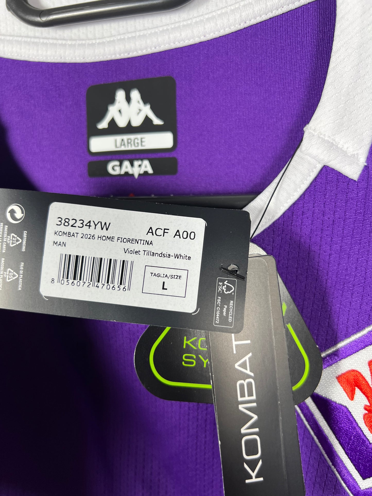 Fiorentina 2025-2026 thuis Dzeko L