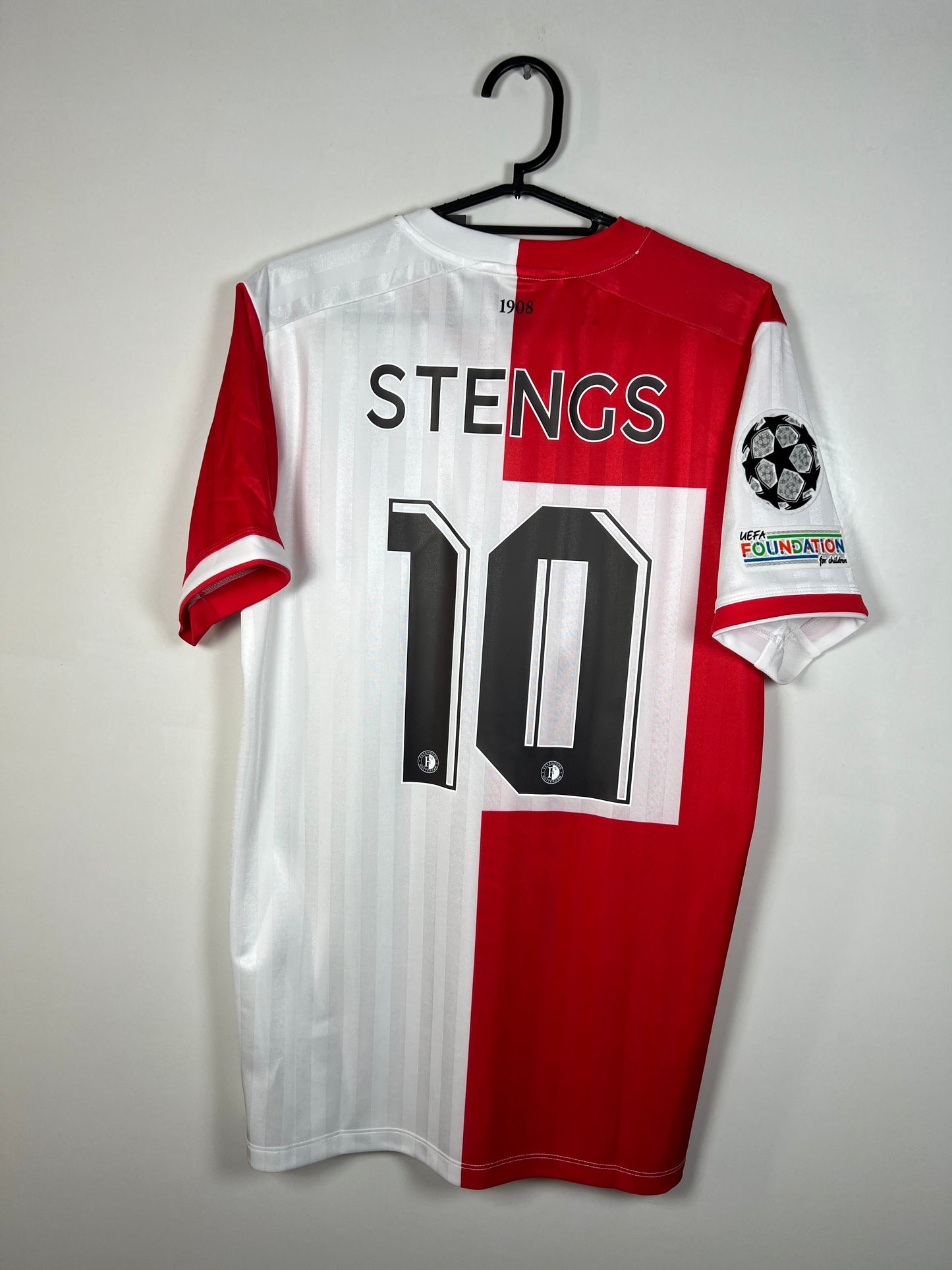 Feyenoord 2023-2024 thuis Europees Stengs, Nieuw met kaartje