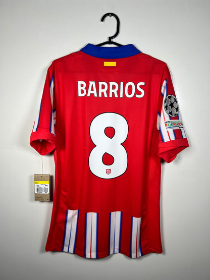 Atletico Madrid 2024-2025 thuis Barrios S