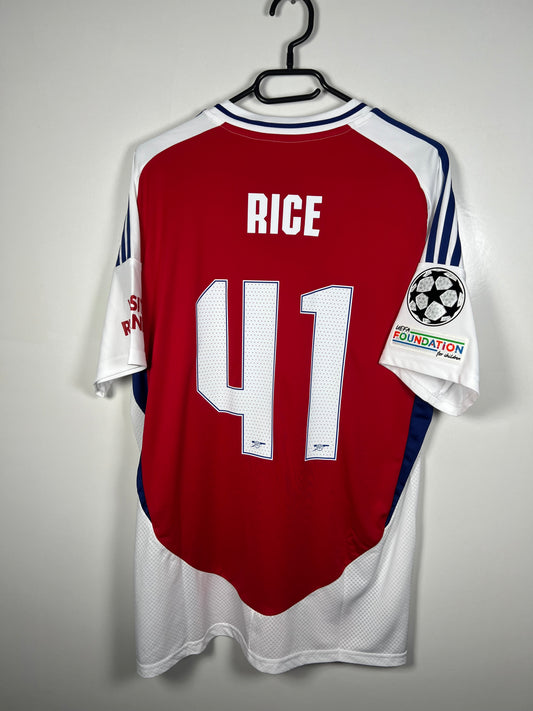 Arsenal 2024-2025 thuis Rice, Nieuw met kaartje