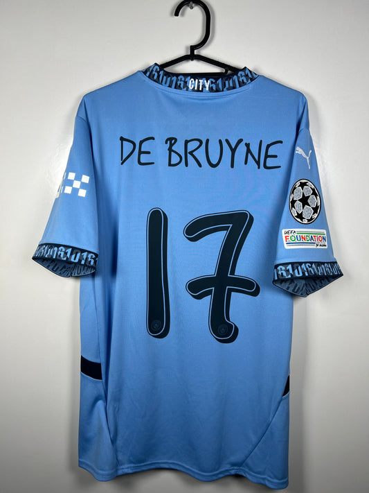 Manchester City 2024-2025 thuis De Bruyne L