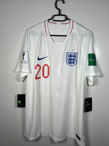 Engeland 2018 thuis Dele Alli, Nieuw met kaartje