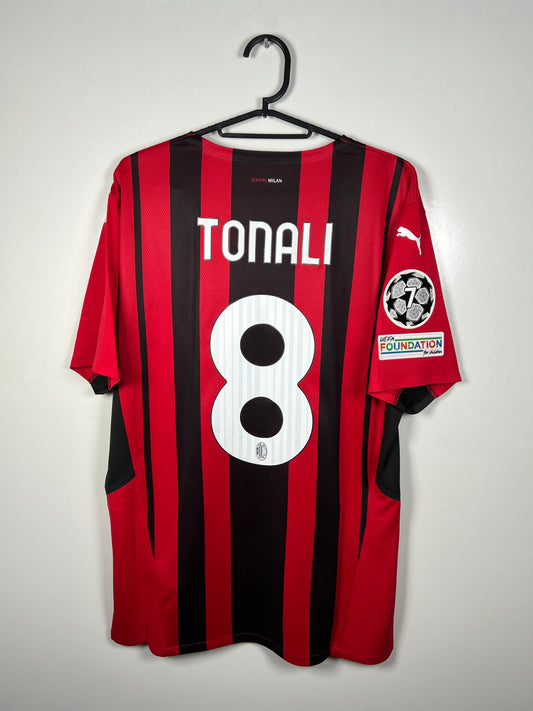 AC Milan 2021-2022 thuis Tonali L