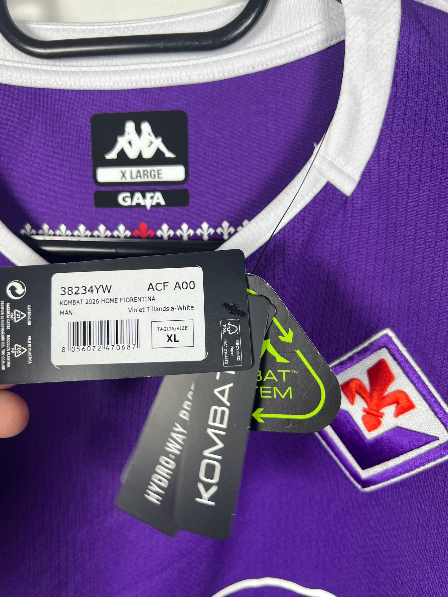 Fiorentina 2025-2026 thuis Mandragora XL
