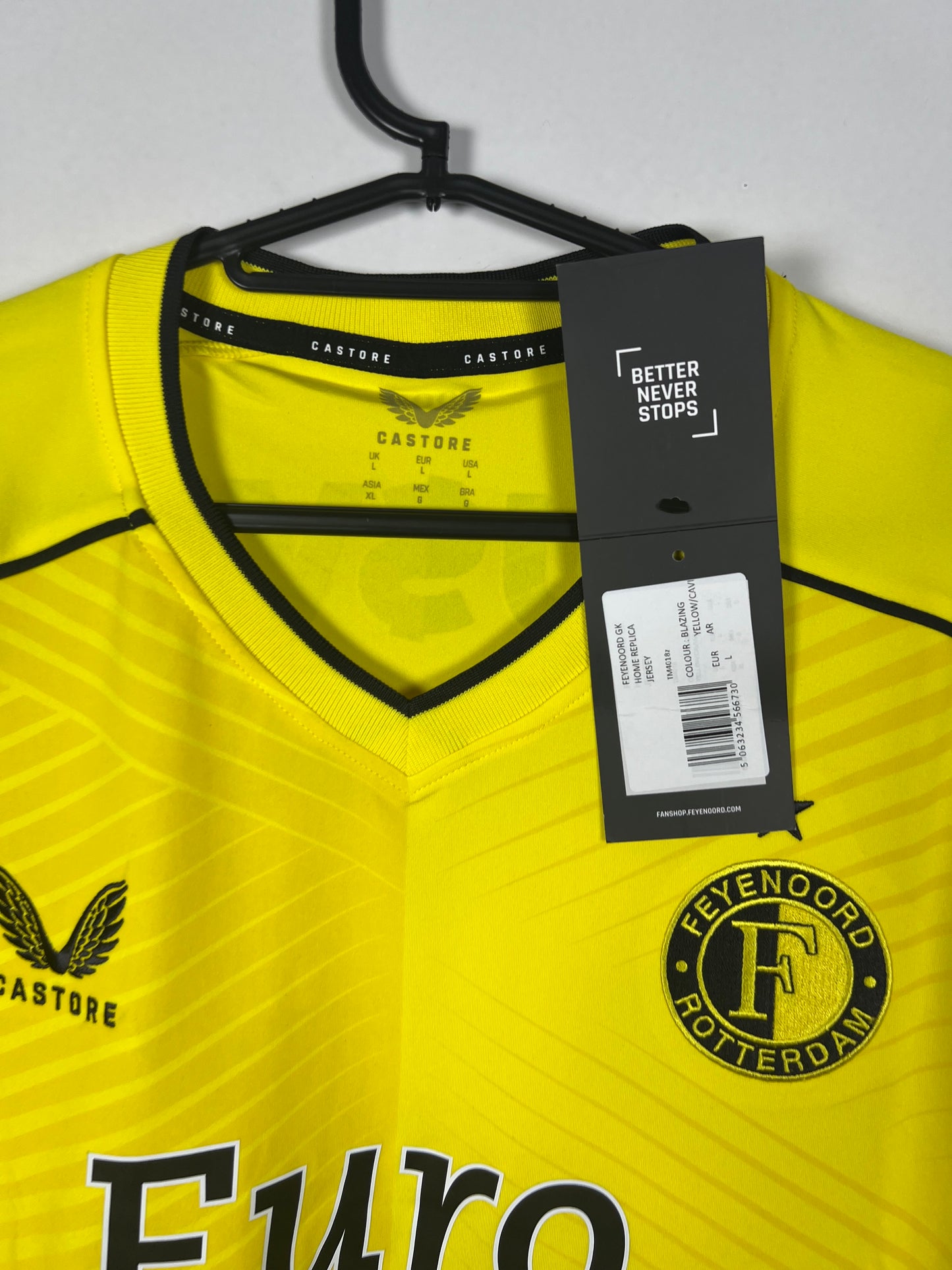 Feyenoord 2023-2024 keeper Wellenreuther L