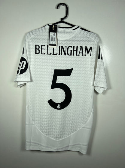 Real Madrid 2024-2025 thuis Bellingham Spelerversie M