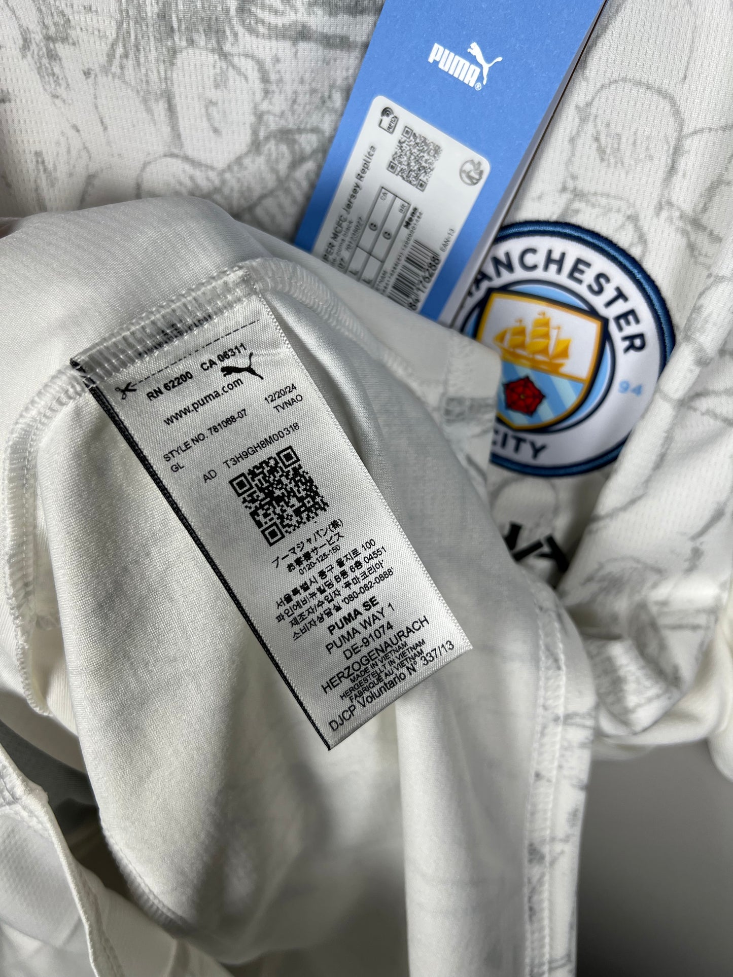 Manchester City 2025-2026 Club world cup uitshirt Haaland L