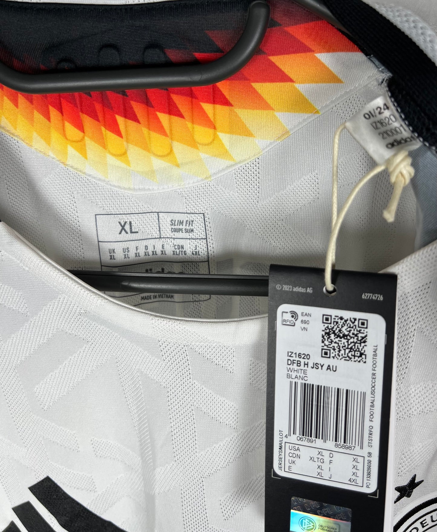 Duitsland 2024 thuis Havertz Spelerversie XL