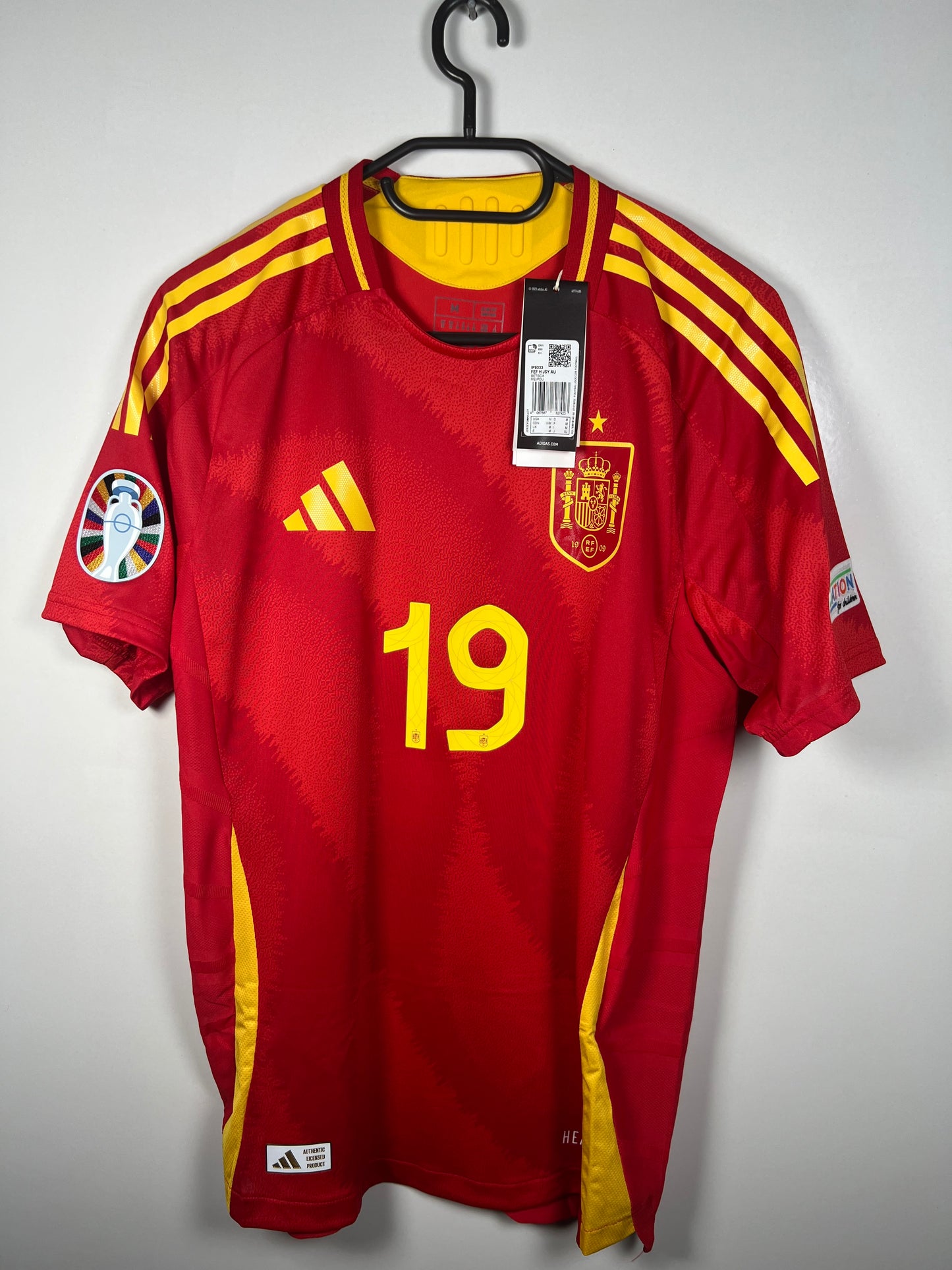Spanje 2024 thuis Lamine Yamal spelerversie M