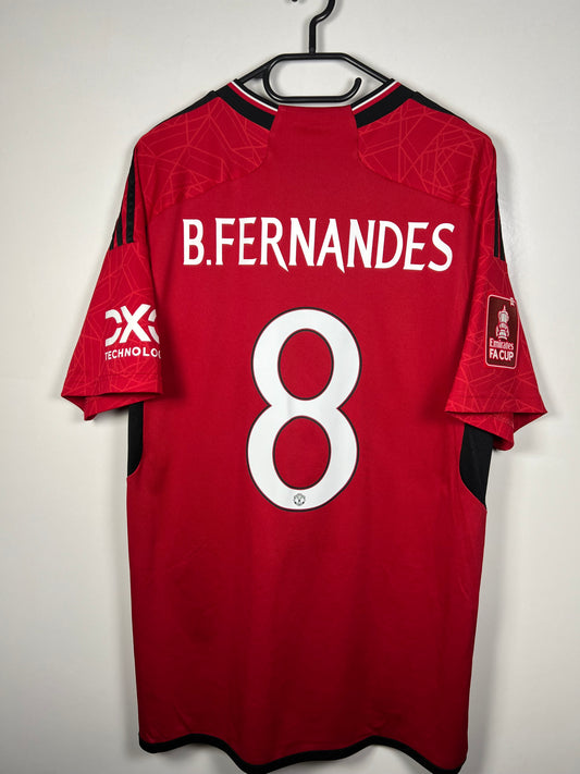Manchester United 2023/2024 thuis Bruno Fernandes XL