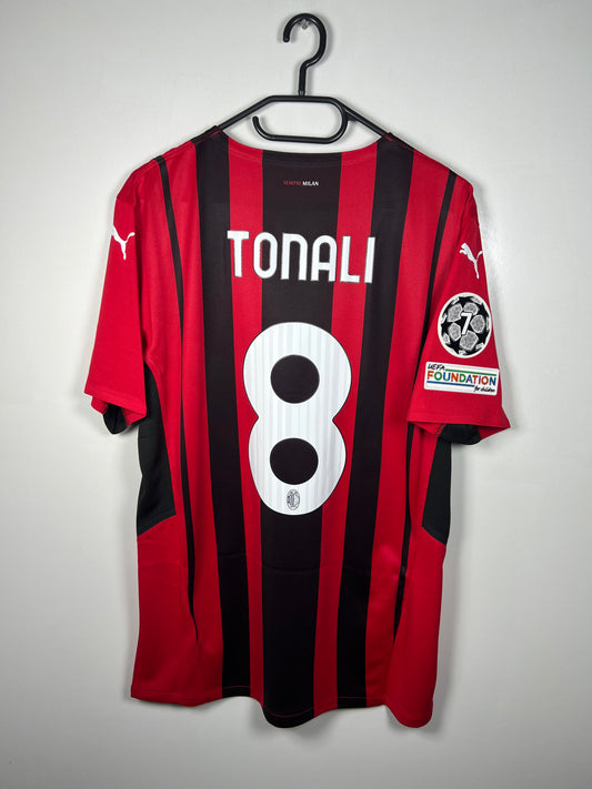 AC Milan 2021-2022 thuis Tonali L