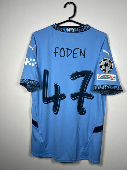 Manchester City 2024-2025 thuis Foden M