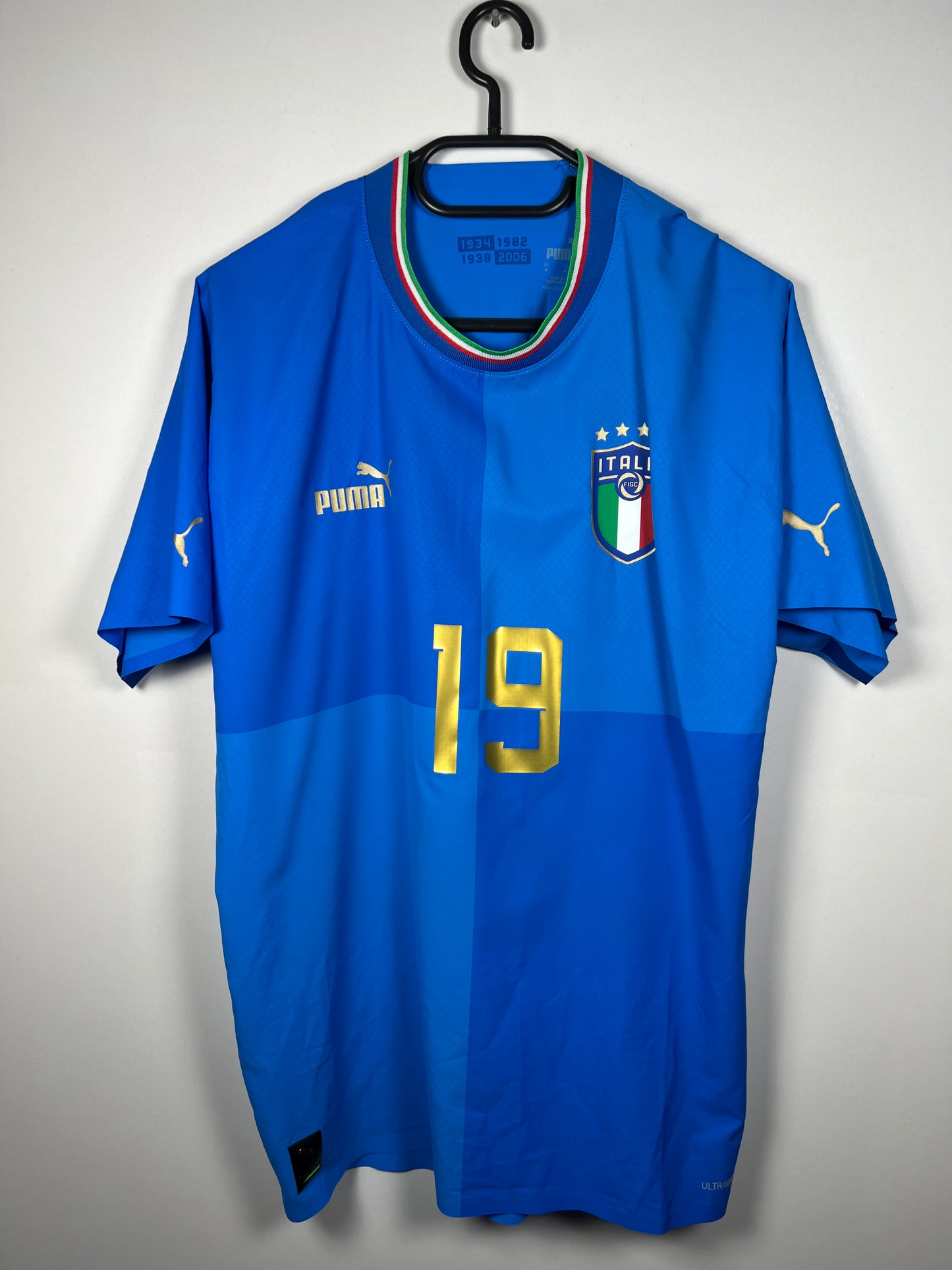 Italië 2022 thuis Bonucci Spelerversie M