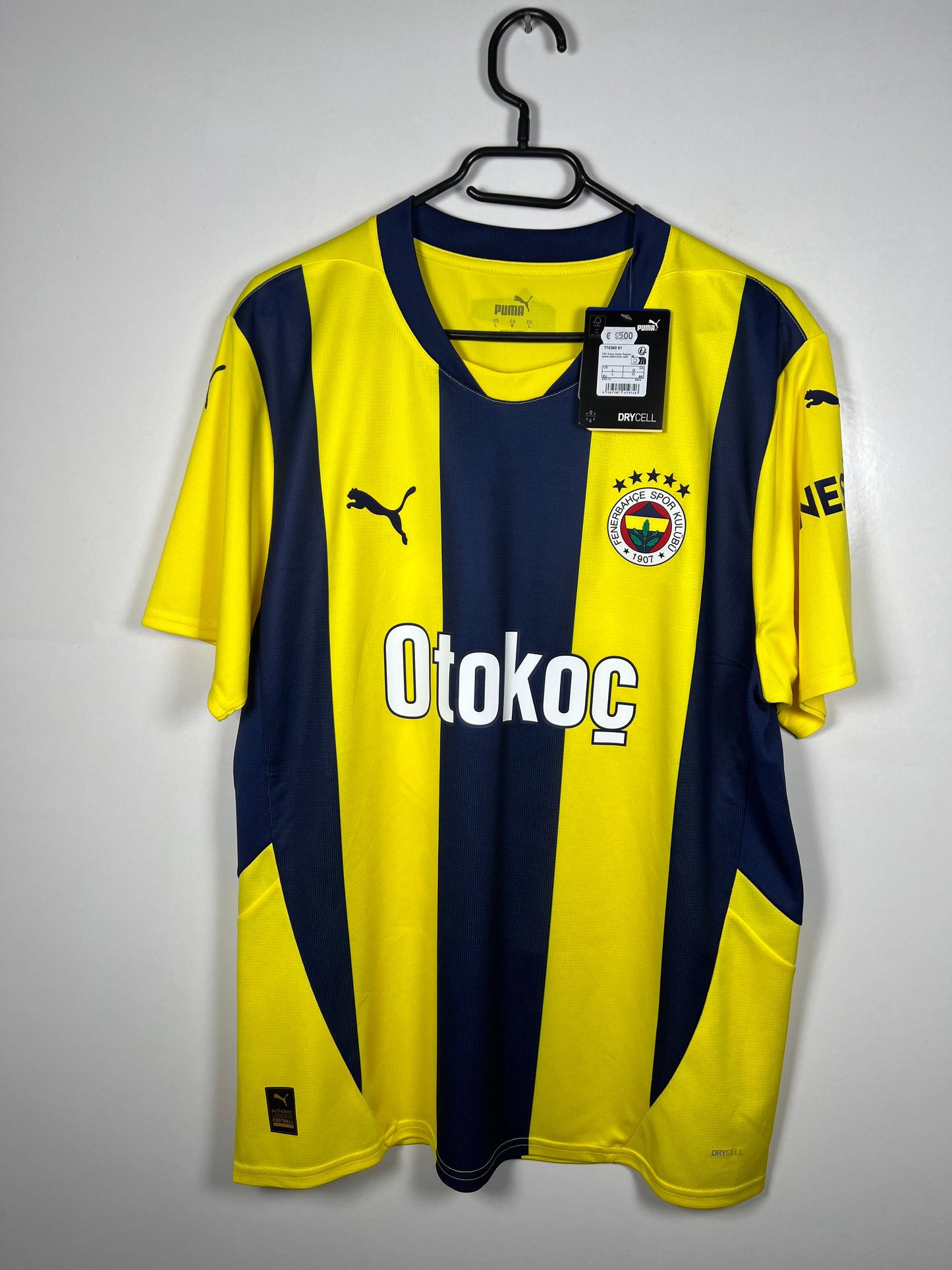 Fenerbahçe 2024-2025 thuis Tadic, nieuw met kaartje