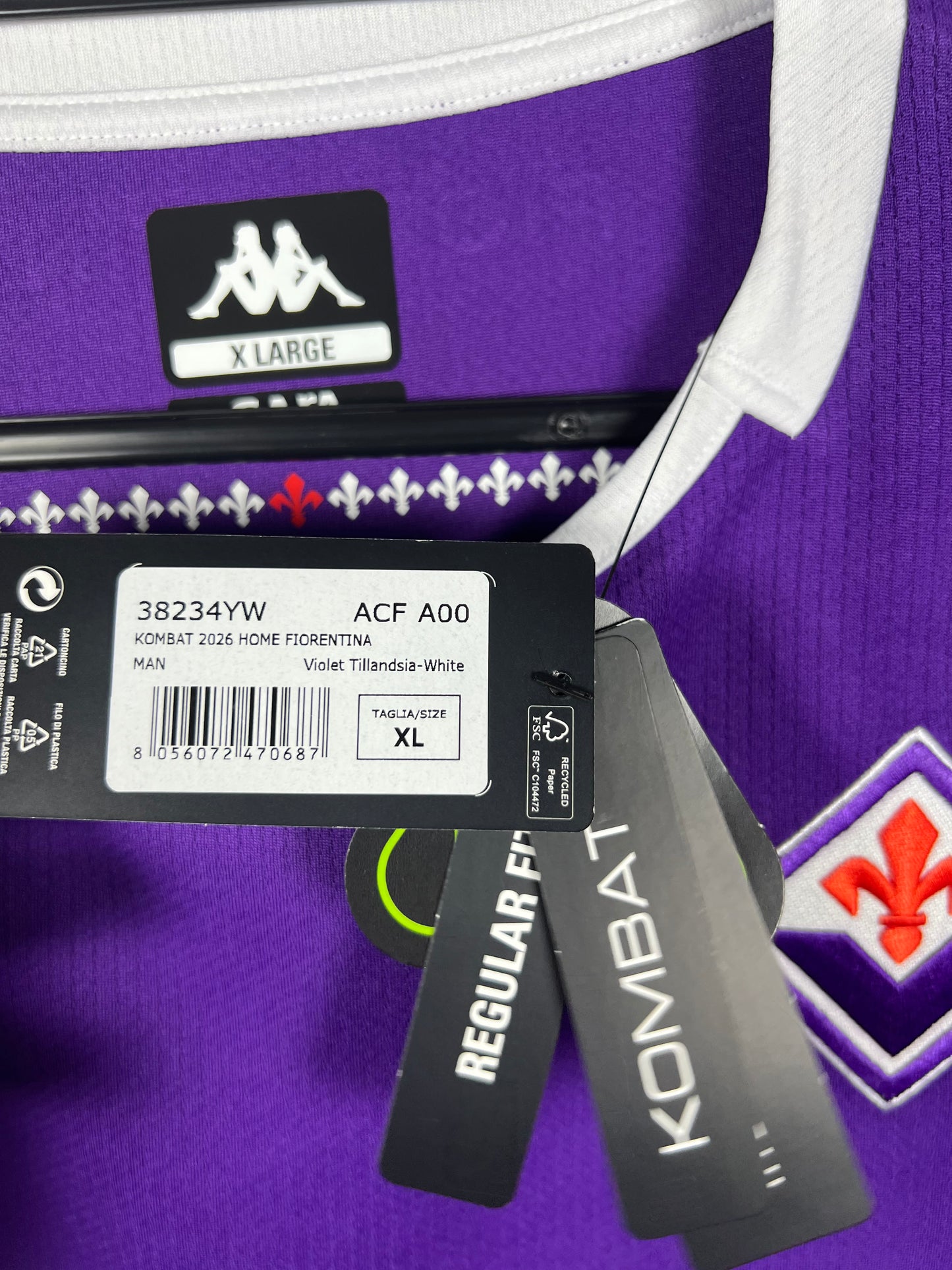 Fiorentina 2024-2025 thuis Kean XL